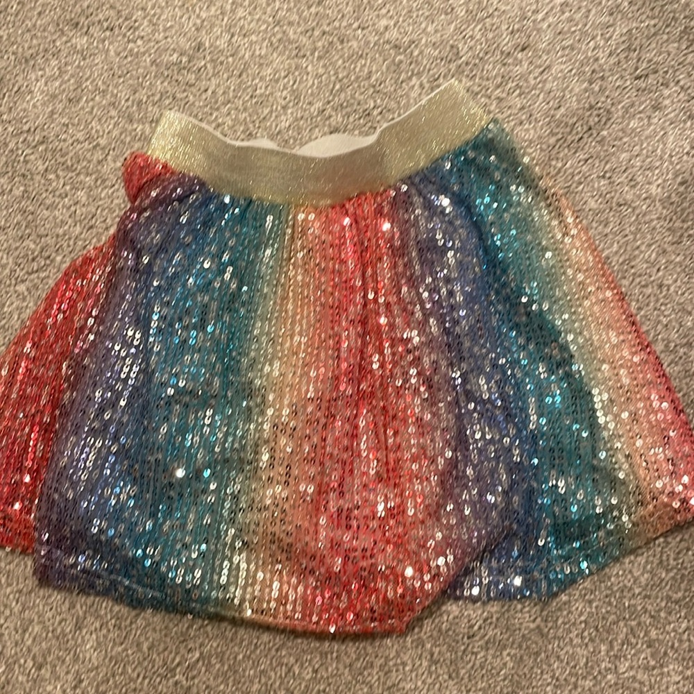 Girls sequin skirt